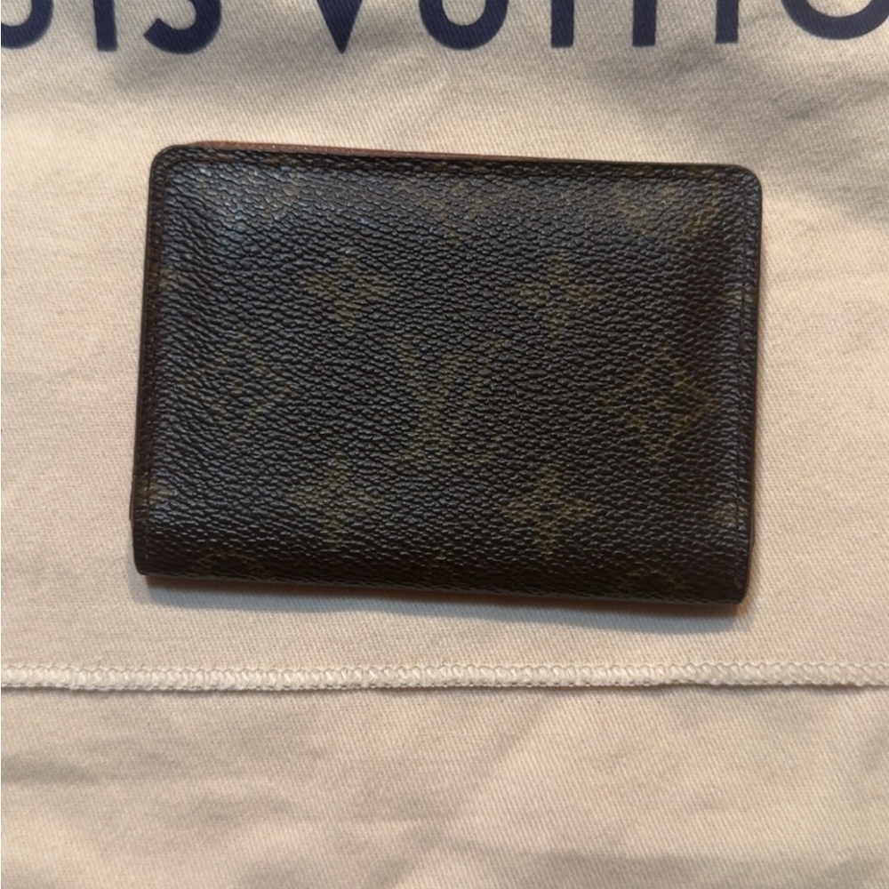 Louis Vuitton Monogram Card Holder Authentic Preloved Vintage with COA CA1919 - Picture 10 of 11